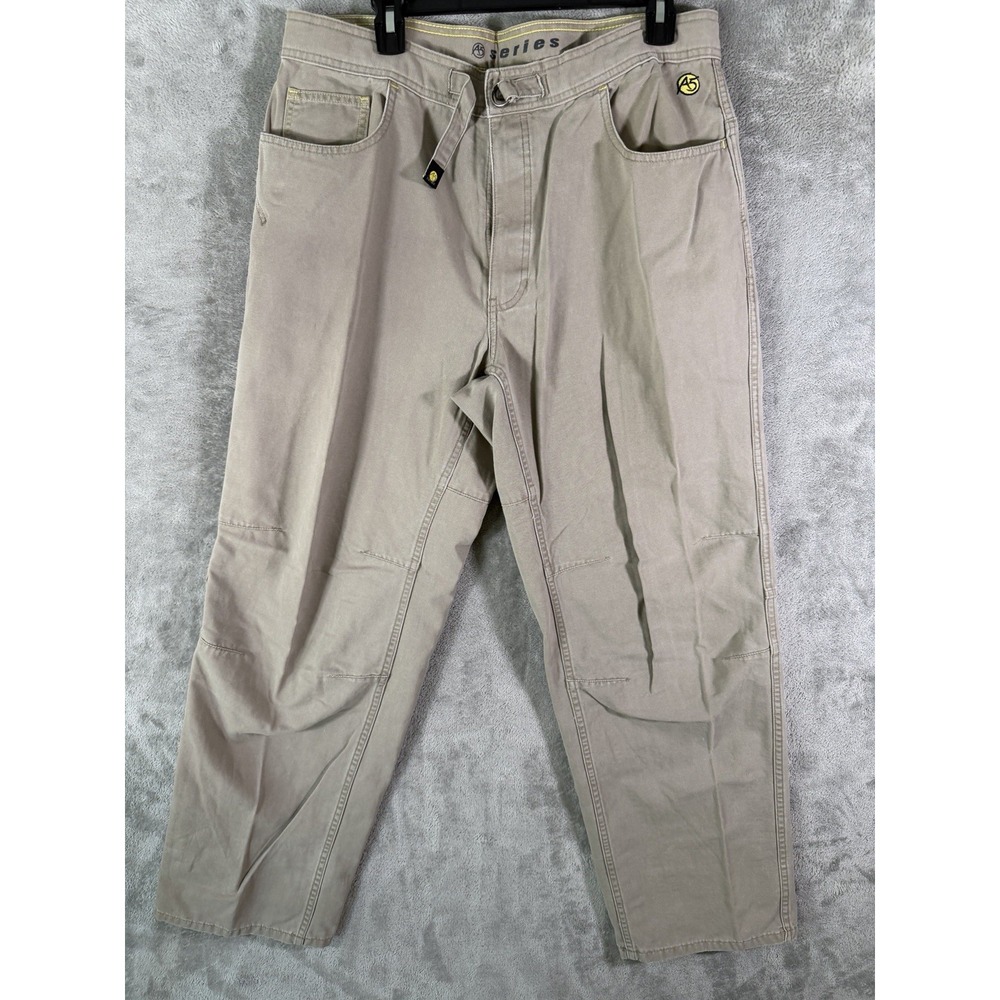 Vtg The North Face A5 Series‎ Men's 35x31 Belted Canvas Baggy Y2k Jeans Pants